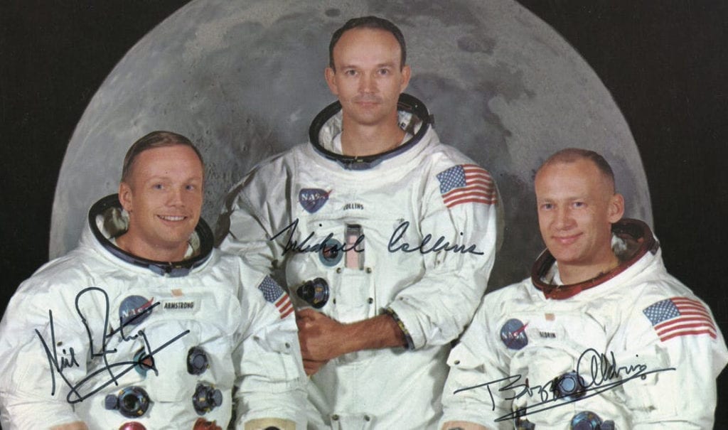 Image of Apollo 11 signed photo